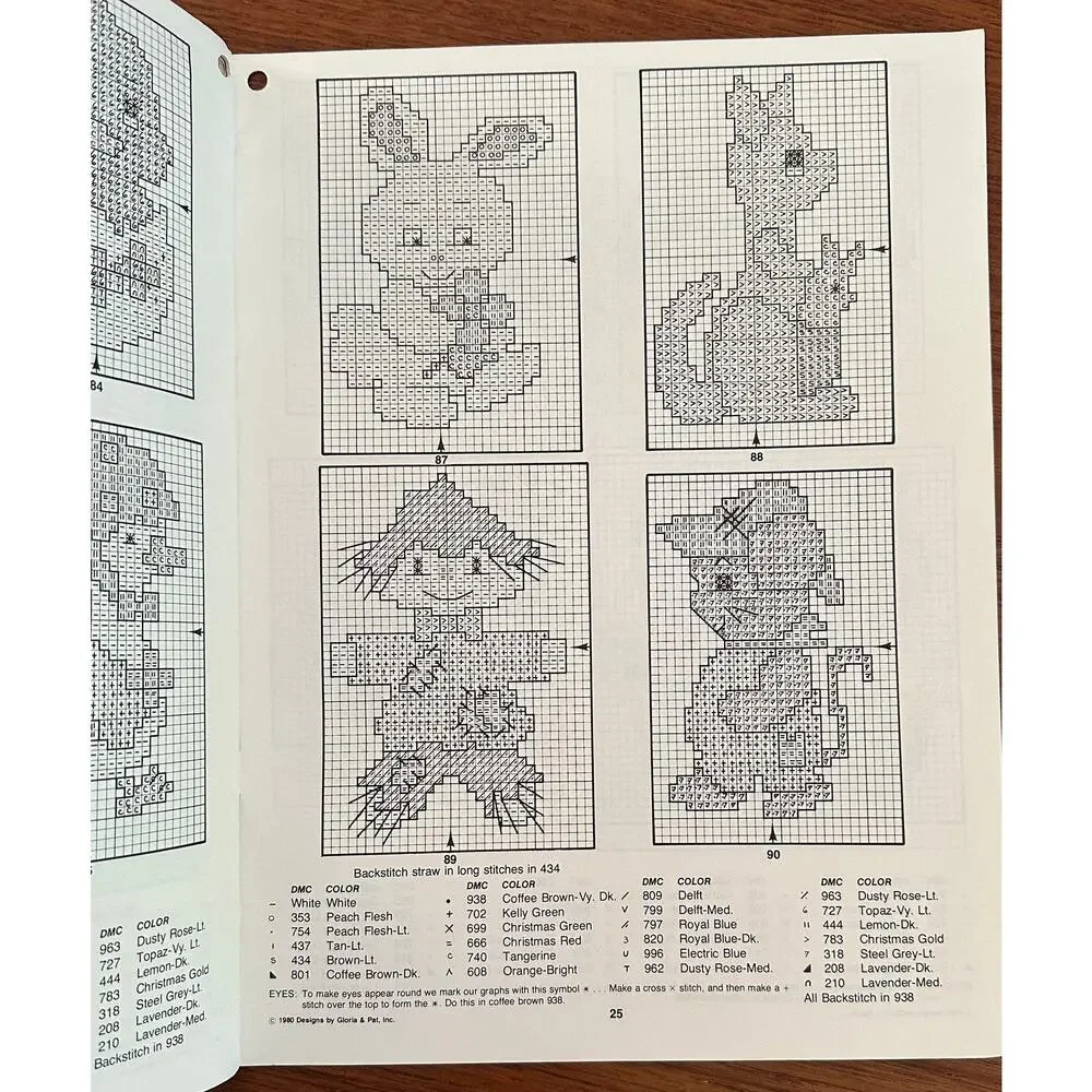 It's the Little Things That Count Mini Cross Stitch Pattern Book